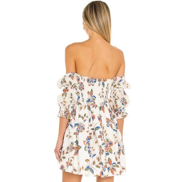 MISA Los Angeles | ‘Zadie’ Floral Smocked Babydoll Dress | Size M - Picture 4 of 14